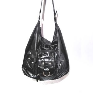 Women's Black Large Hobo Bag (No Brand)